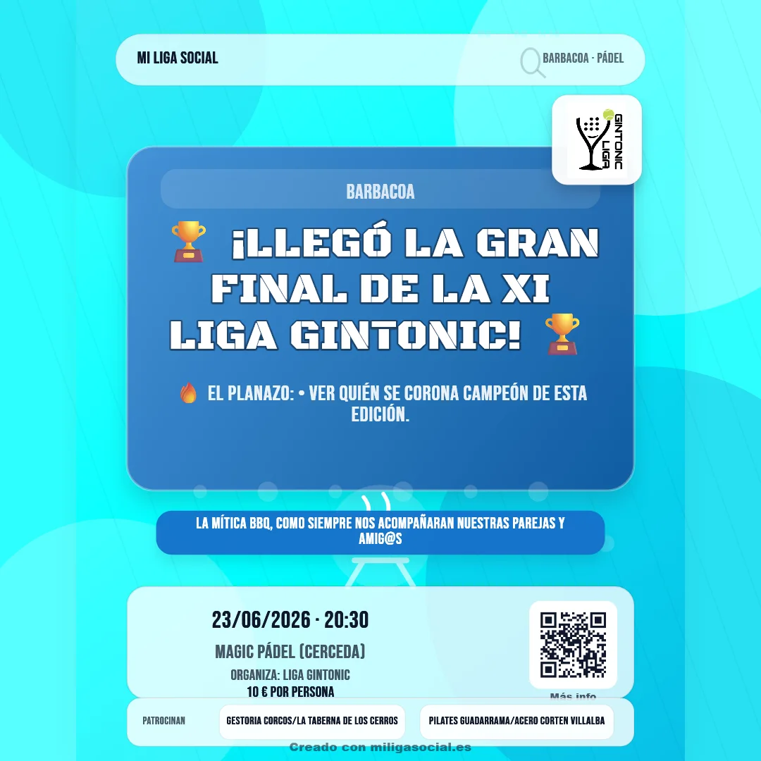 Barbacoa Gran Final