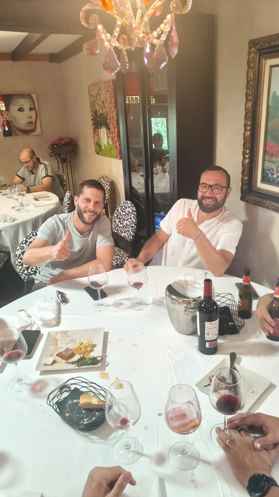 Comida y entrega de premios