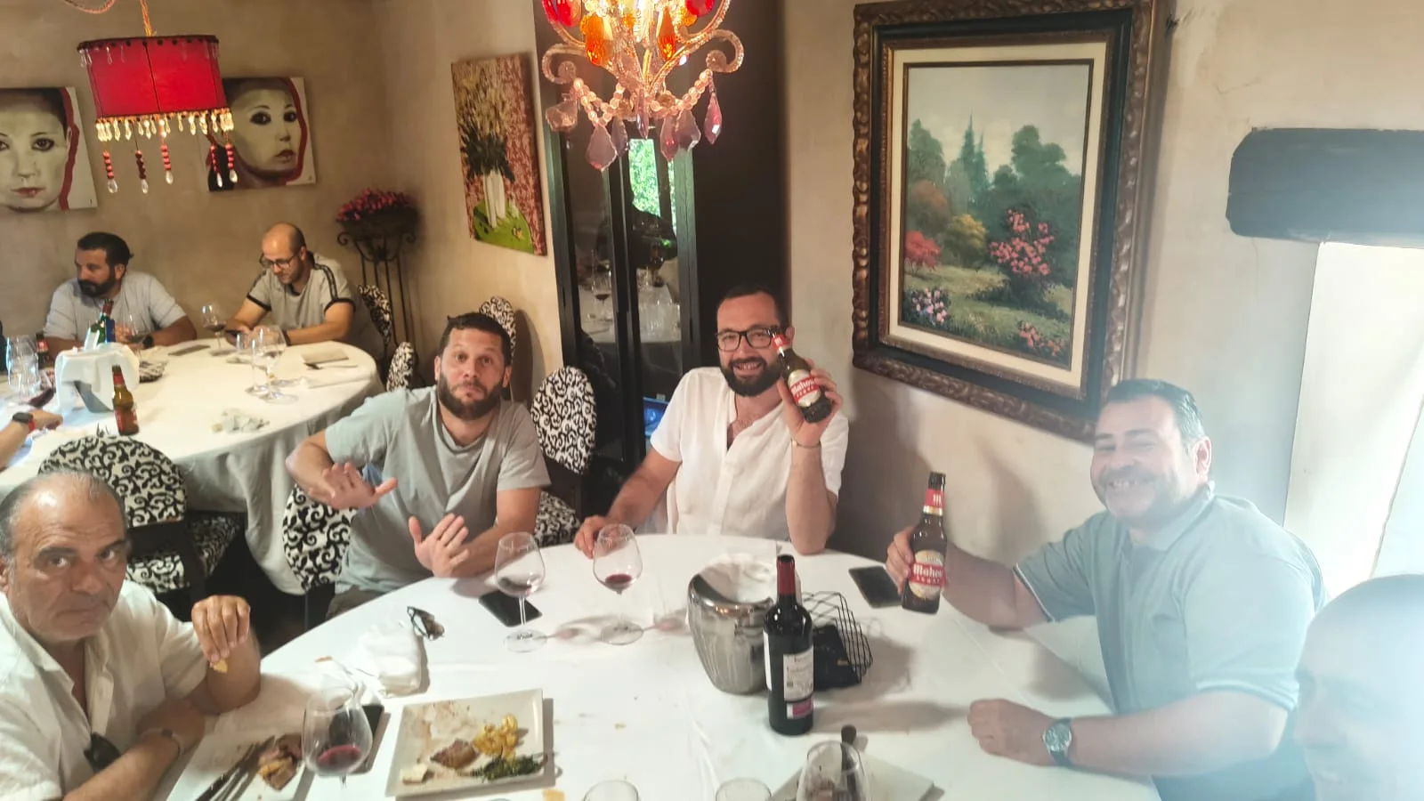 Comida y entrega de premios