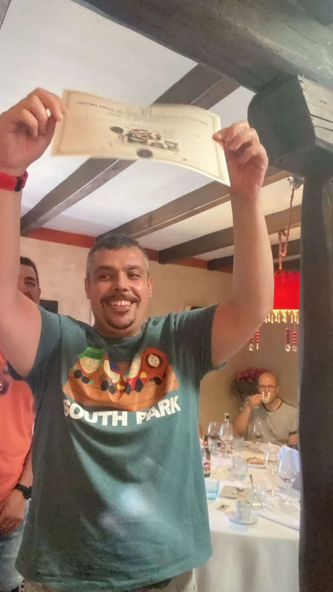 Comida y entrega de premios