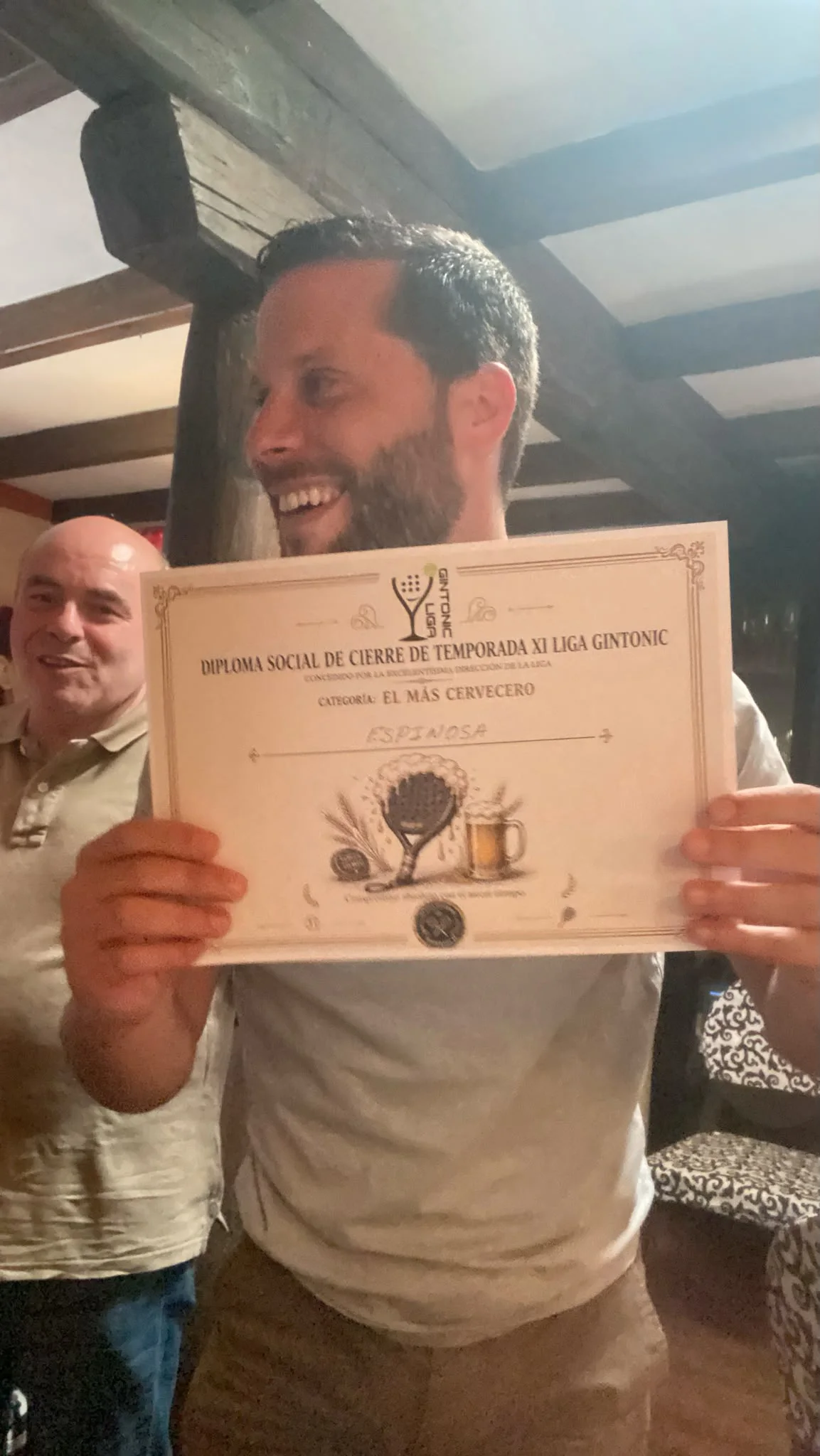 Comida y entrega de premios