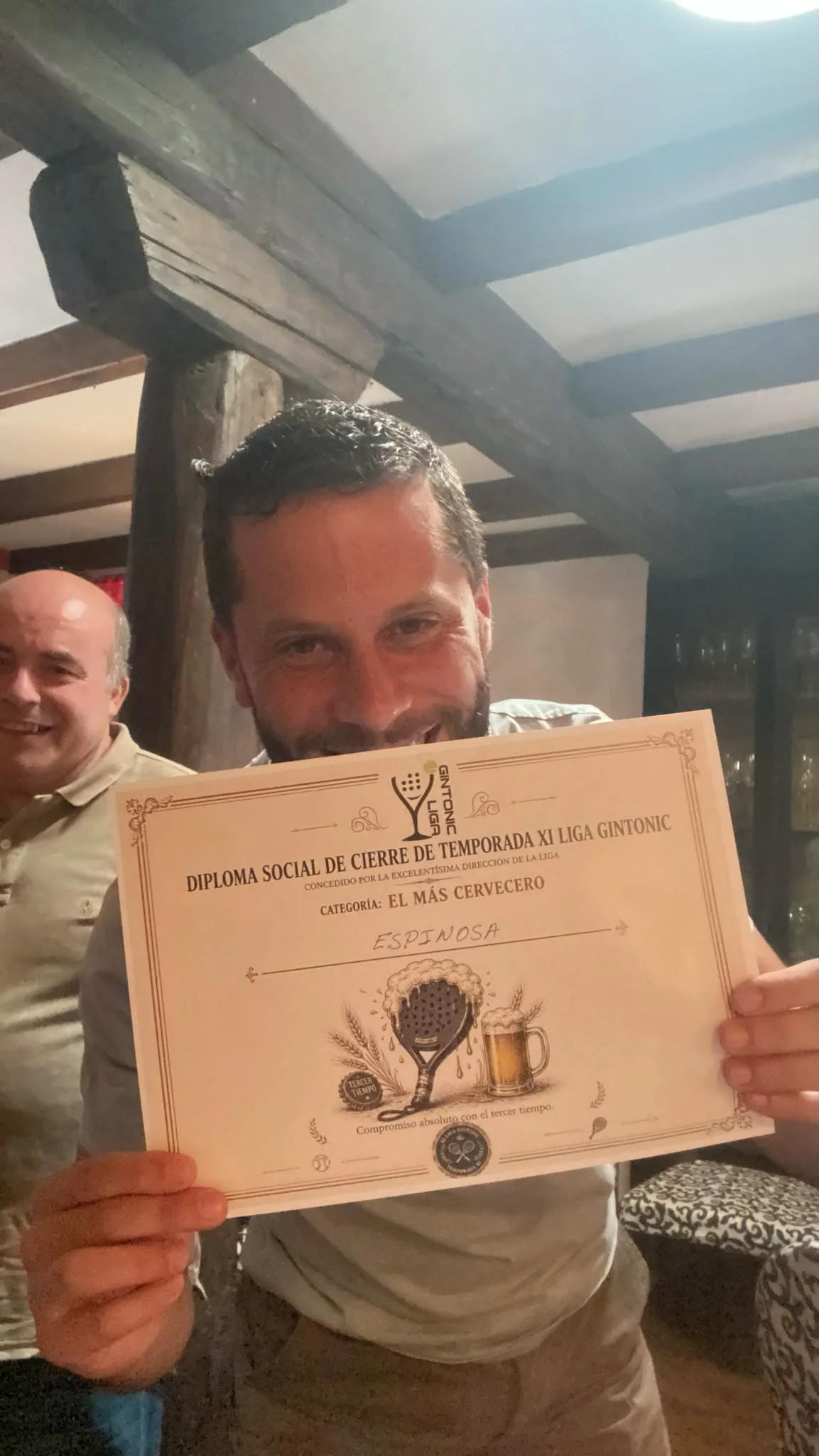 Comida y entrega de premios