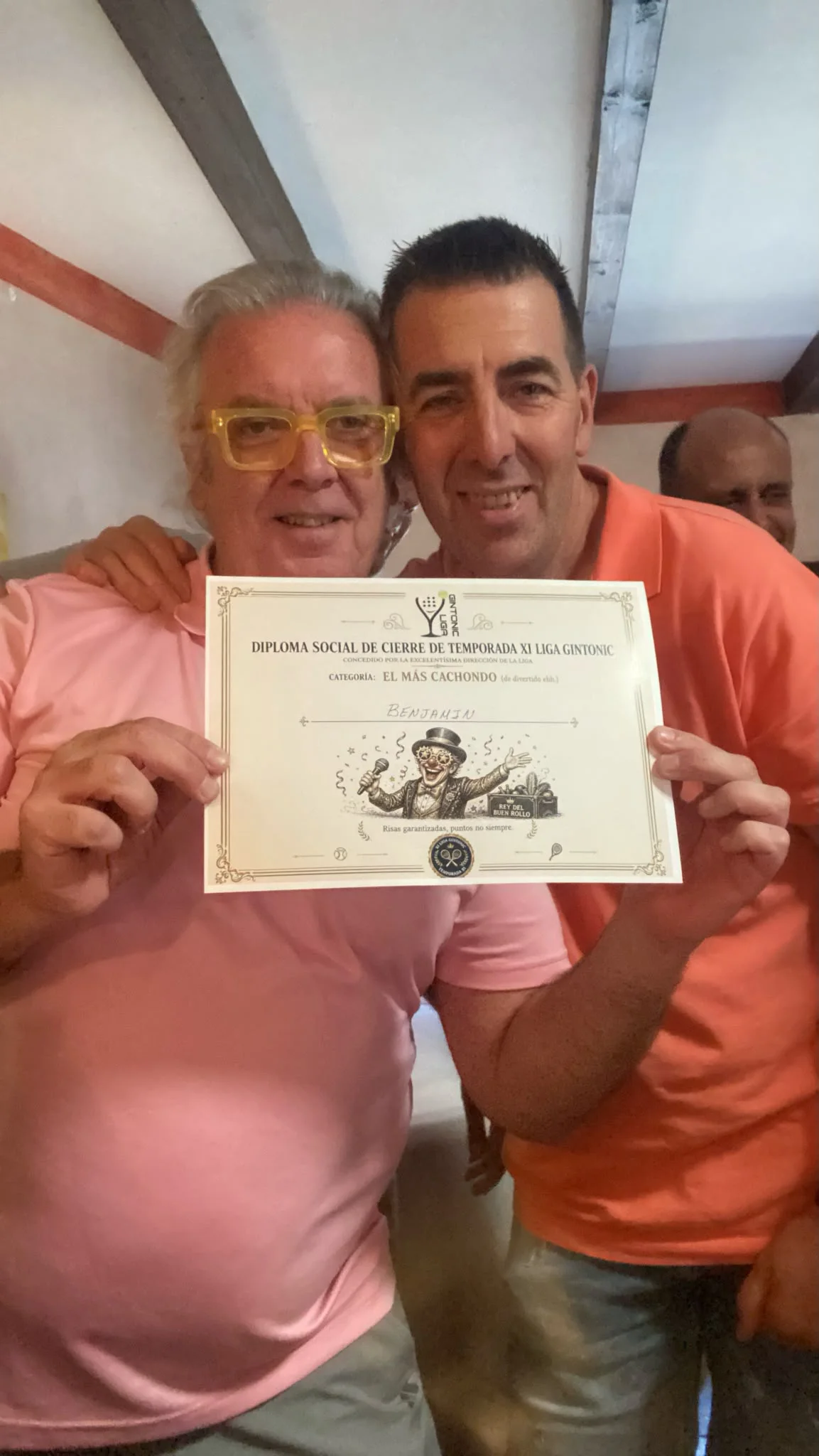 Comida y entrega de premios