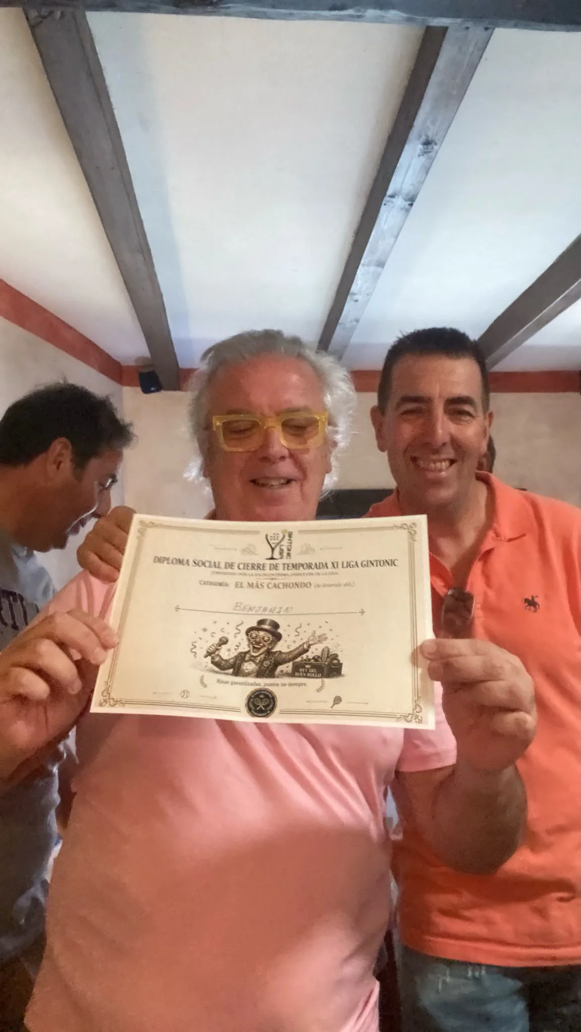 Comida y entrega de premios