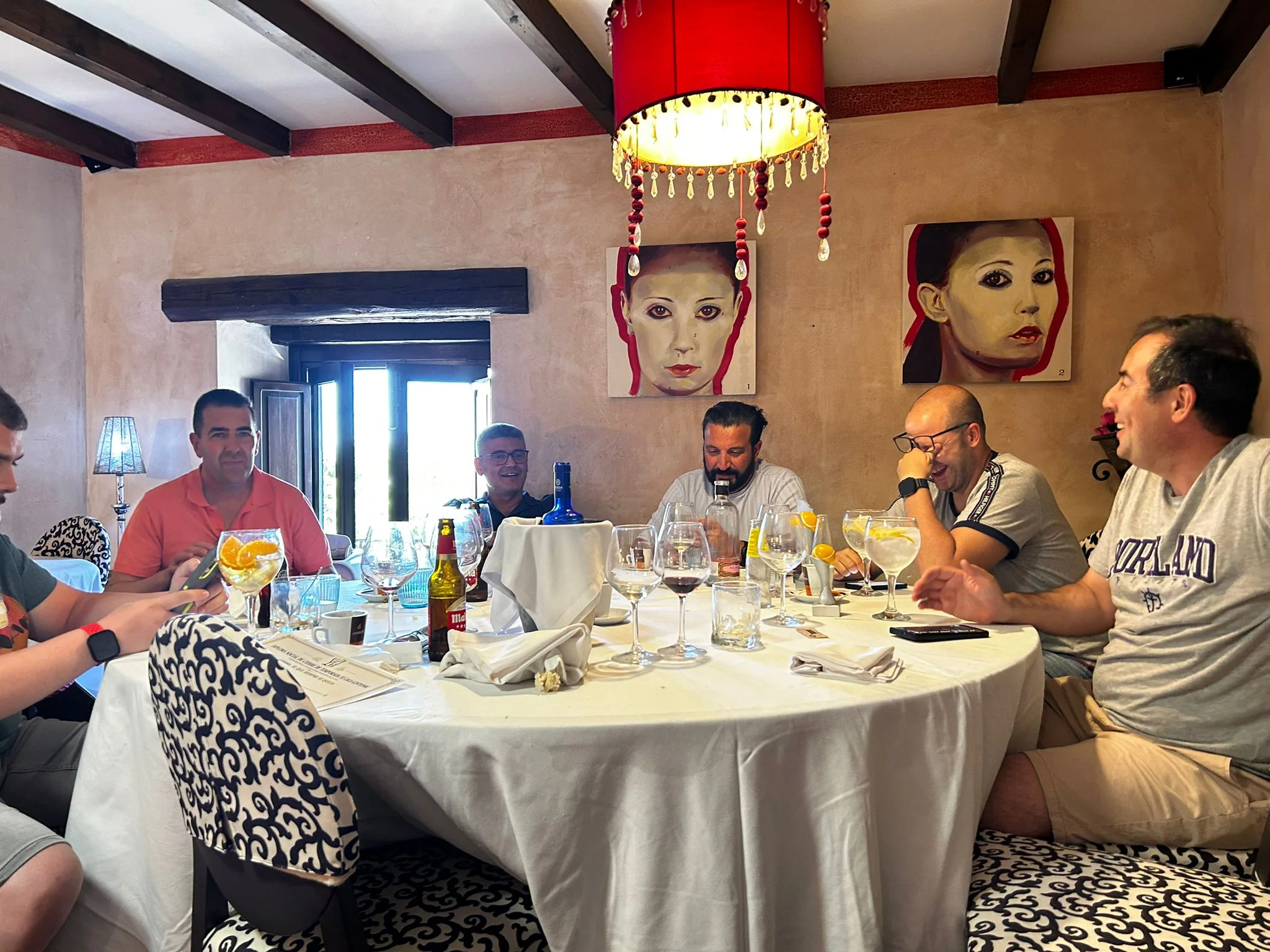 Comida y entrega de premios