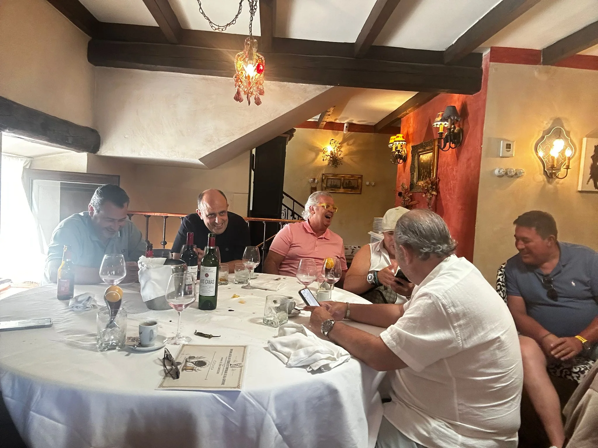 Comida y entrega de premios