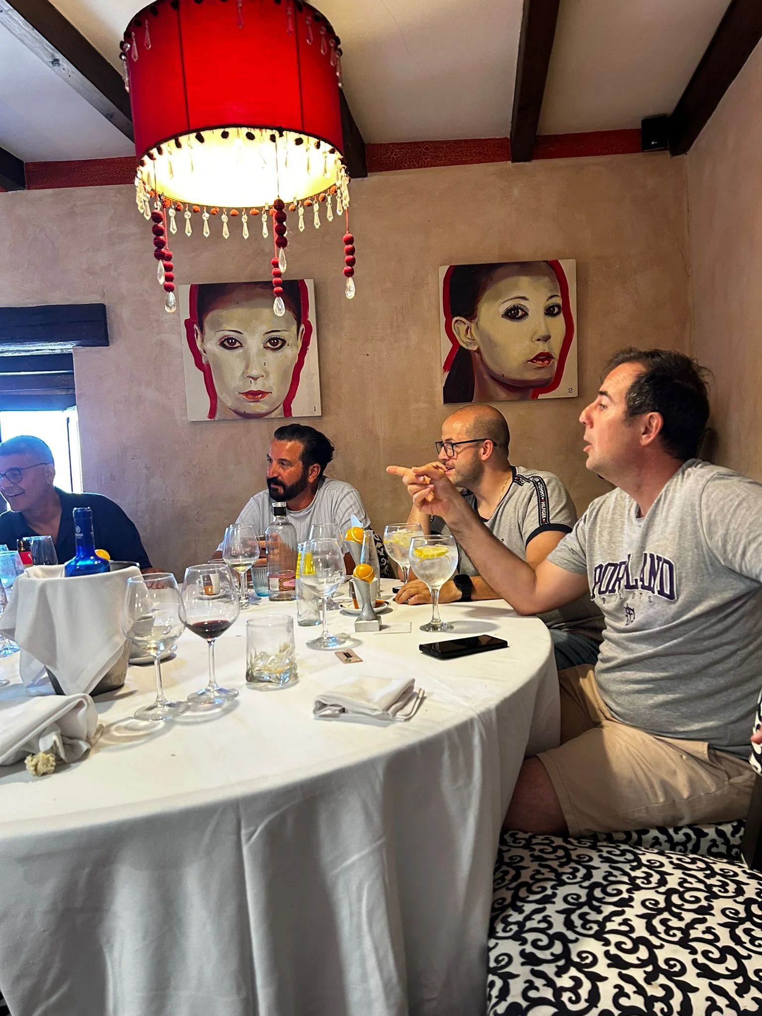 Comida y entrega de premios