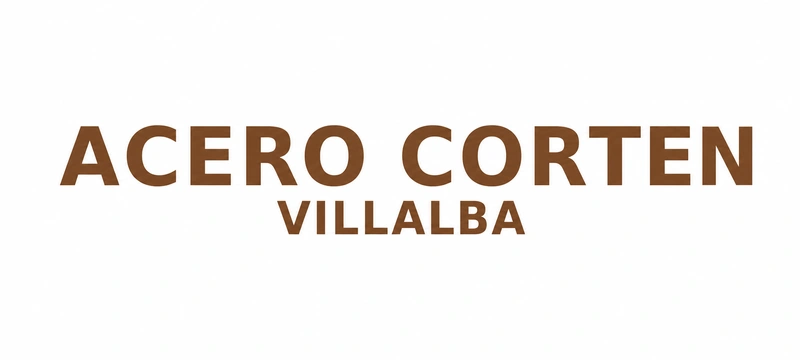 Logo Acero Corten Villalba