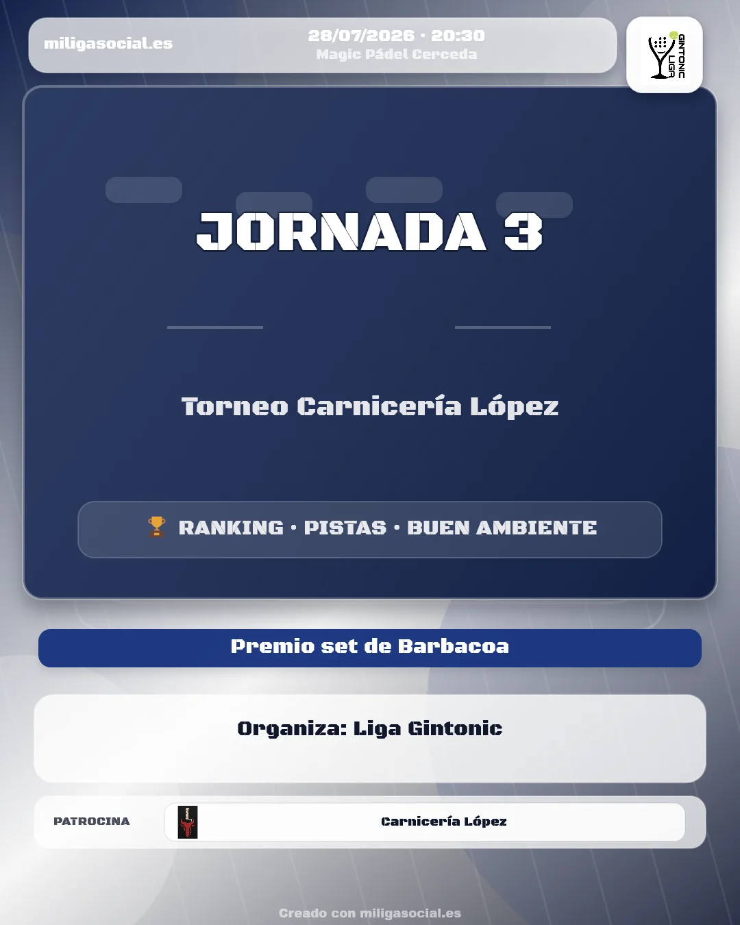 Cartel de Carniceria López