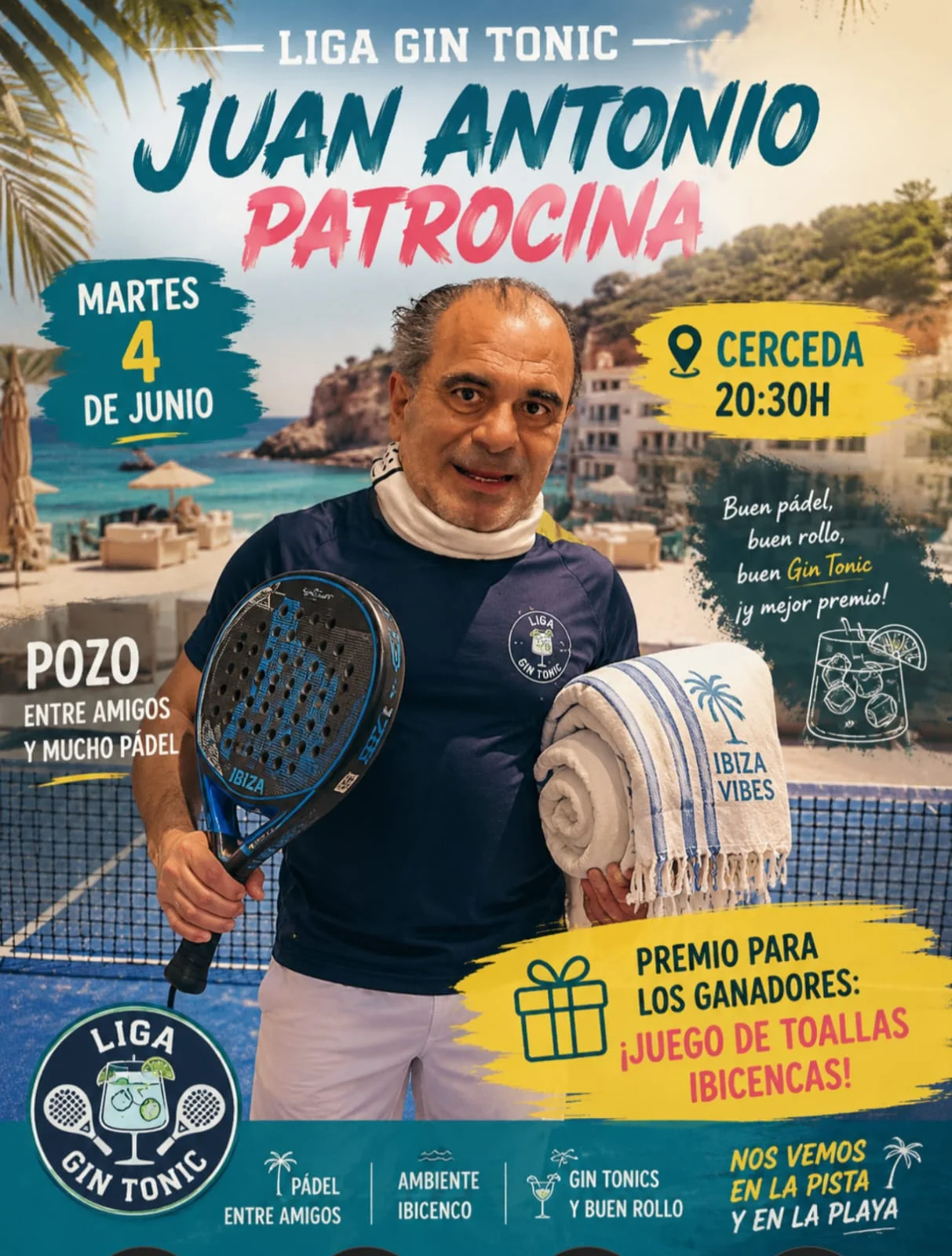 Cartel de Cortesia Juan Antonio (El Niño)